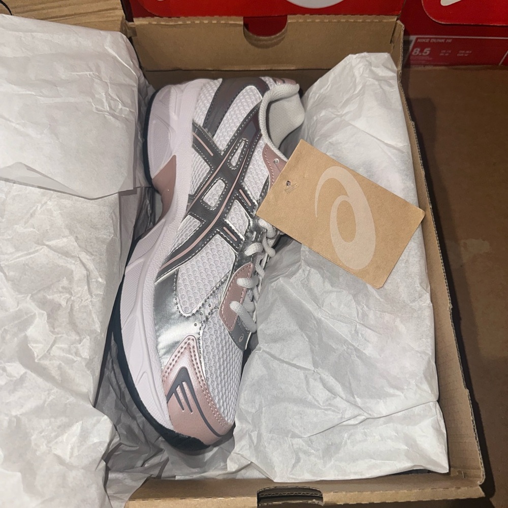 ASICS Gel-1130 White Neutral Pink (Women's) size 8.5w